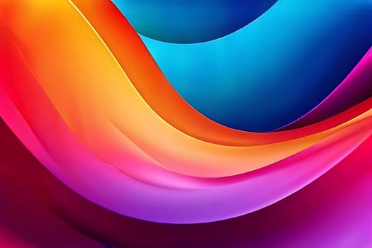 This close-up view showcases a vibrant and multicolored wallpaper with intricate patterns and textures. The colors blend harmoniously, creating a visually striking backdrop.