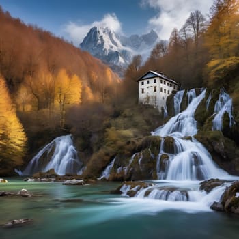 Tranquil Tranquility: Mesmerizing Waterfalls and Mountains of Slovenia