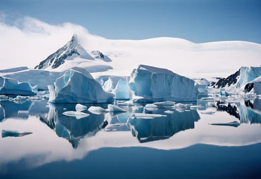 Charcot's Glacial Grandeur: Awe-Inspiring Antarctic Landscapes at the South Pole
