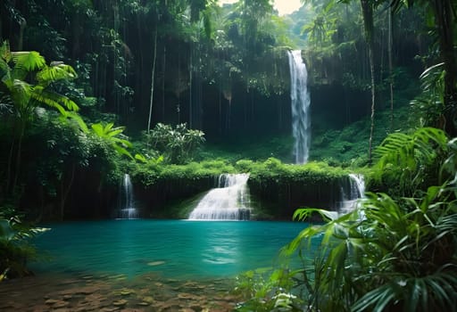Jungle Cascades: Exploring the Serene Beauty of Asian Waterfalls