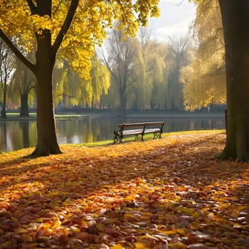 Park Serenade: Exploring the Tranquil Beauty of Autumn's Romantic Haven