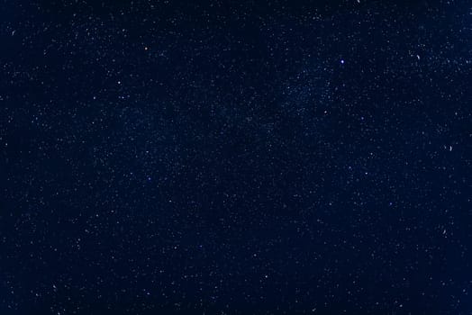background with a starry dark blue sky and the milky way
