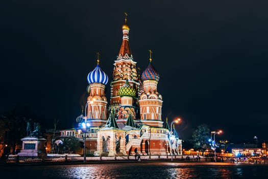 St Basil's cathedral on Red Square, Moscow, Russia