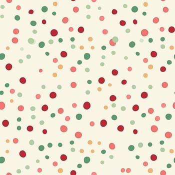 Seamless pattern, tileable polka dot country style print for minimal dotted wallpaper, wrapping paper, scrapbook, fabric and dots product design idea