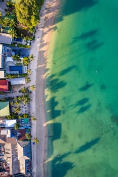 Aerial view of Ao Yon beach in Phuket, Thailand, south east asia