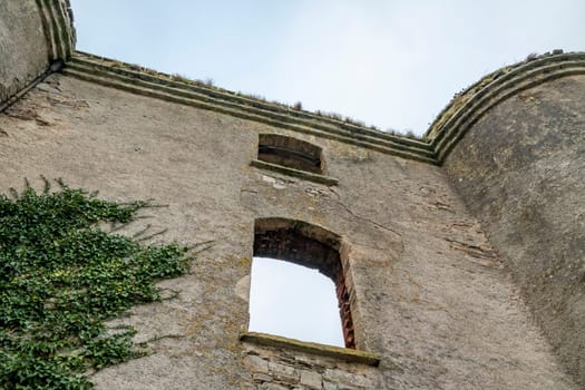 The remains of Wardtown castle in Ballyshannon, County Donegal, Ireland.