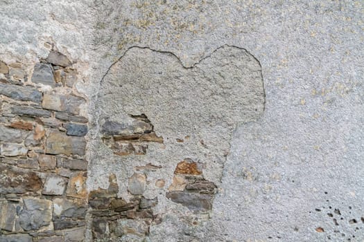 The remains of Wardtown castle in Ballyshannon, County Donegal, Ireland.