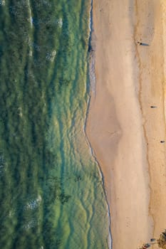 Aerial view of Panwa beach in Phuket, Thailand, south east asia