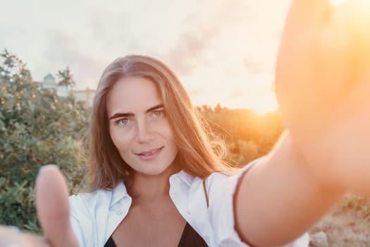 Beauty close up woman portrait