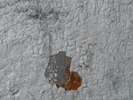 old metal texture with crack paint in vintage style