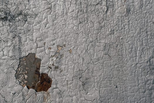 metal texture with cracks with exfoliating paint with scratches