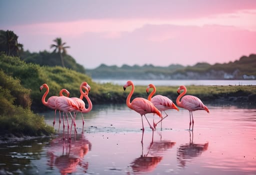 Coastal Wonders: Vibrant Landscapes and Avian Majesty