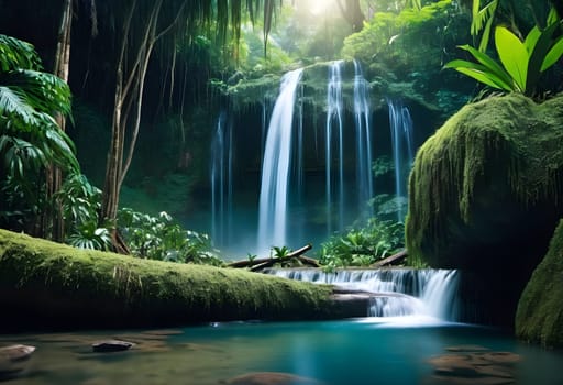 Tropical Tranquility: Discovering the Enchanting Waterfalls of Asian Wilderness