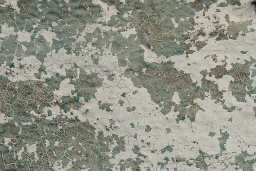 texture of old painted concrete with cracks. Grunge style cement wall background
