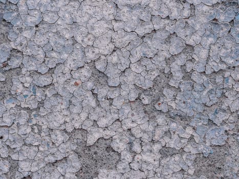 texture of old painted concrete with cracks. Grunge style cement wall background