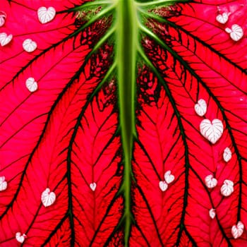 Plants leaf isolated on transparent background