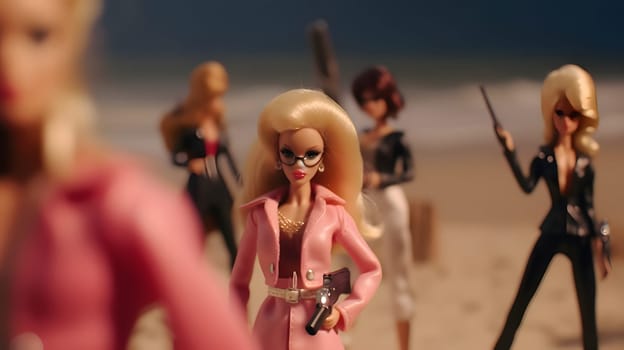 Barbie and her companions form a stylish and fearless gang, ready for thrilling adventures and spreading positivity wherever they go.