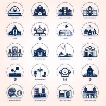 New icons collection: Set of travel and tourism icons in linear style. Vector illustration.