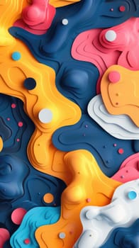 Various shapes and colors. background