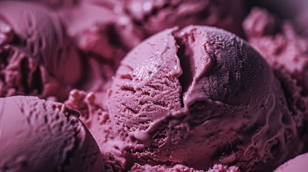 Ice cream commercial, macro food texture background design