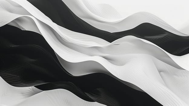 Black and white design. Black and white fabric