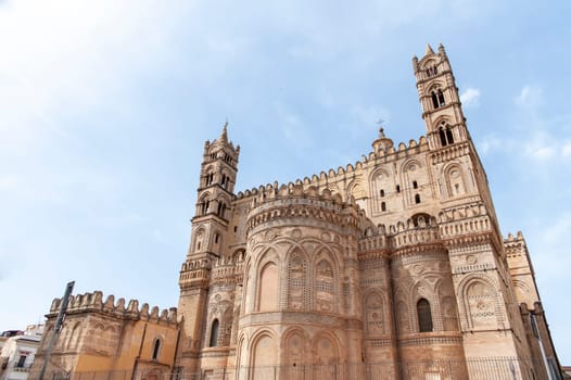 The Primatial Metropolitan Cathedral Basilica of the Holy Virgin Mary of the Assumption, known as the Cathedral of Palermo, Sicily, Italy