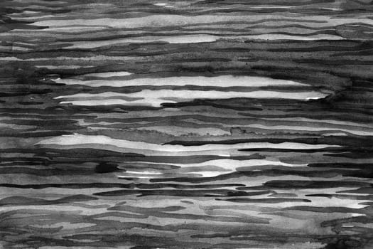 Black and white monochrome watercolor texture