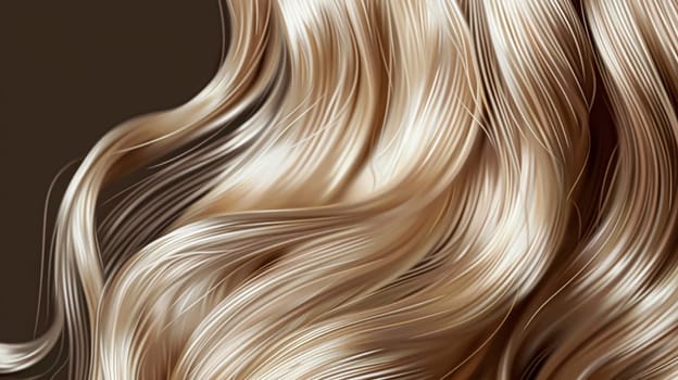 Hairstyle, beauty and hair care, long blonde healthy hair texture background for haircare shampoo, hair extensions and hair salon