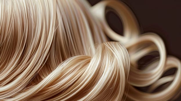 Hairstyle, beauty and hair care, long blonde healthy hair texture background for haircare shampoo, hair extensions and hair salon