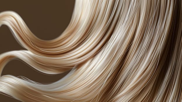 Hairstyle, beauty and hair care, long blonde healthy hair texture background for haircare shampoo, hair extensions and hair salon