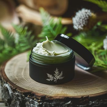 Face cream moisturiser, skincare and bodycare product, spa and organic beauty cosmetics for natural skin care routine idea