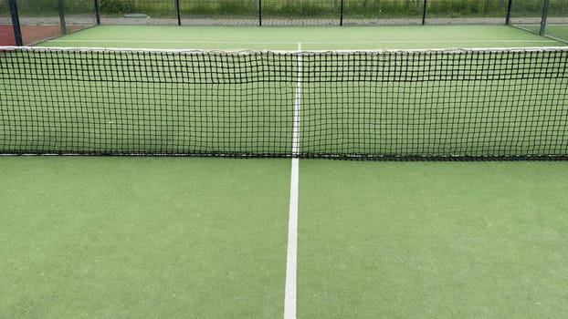 tennis padel court grass turf. High quality photo