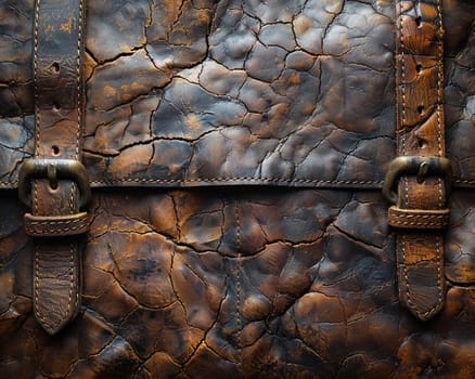 Vintage leather texture with natural patina, great for heritage and classic themed projects.