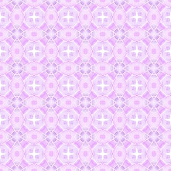 Textile ready surprising print, swimwear fabric, wallpaper, wrapping. Purple unequaled boho chic summer design. Trendy organic green border. Organic tile.