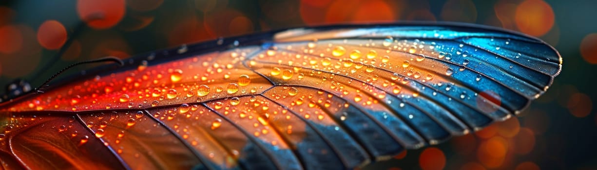 Close-up of a vibrant butterfly wing, for nature and beauty inspired projects.