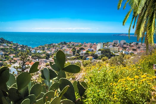 City of Marseille waterfront and the Friuli archipelago islands view, southern France