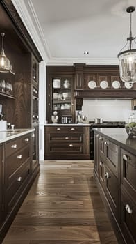 Bespoke kitchen design, country house and cottage interior design, English countryside style renovation and home decor idea