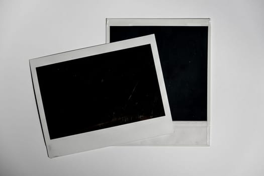 Two square and wide photo frame.