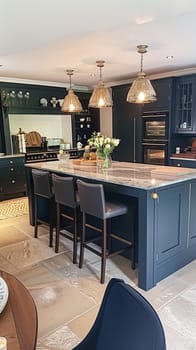 Bespoke kitchen design, country house and cottage interior design, English countryside style renovation and home decor idea