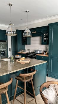 Bespoke kitchen design, country house and cottage interior design, English countryside style renovation and home decor idea