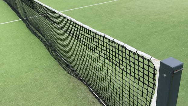 tennis padel court grass turf. High quality photo