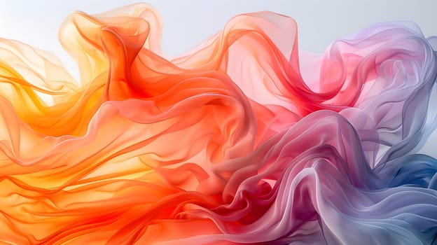 A detailed closeup of a vibrant pink and magenta smoke swirl, resembling a petal pattern, against a clean white background, evoking a sense of art and visual arts