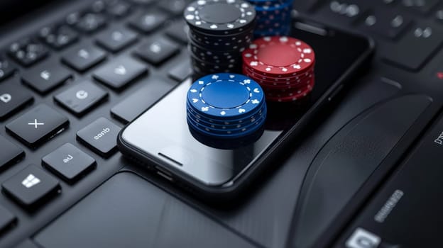 Tablet betting, Mobile Casino, Modern Baccarat Game App on Professional Website.