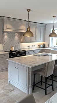 Bespoke kitchen design, country house and cottage interior design, English countryside style renovation and home decor idea