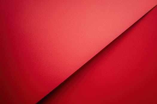 Red paper background with diagonal lines for business and fashion design ideas and concepts