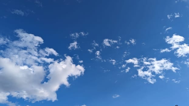 blue sky and clouds background.