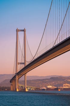 Osmangazi Bridge (Izmit Bay Bridge) located in Izmit, Kocaeli, Turkey