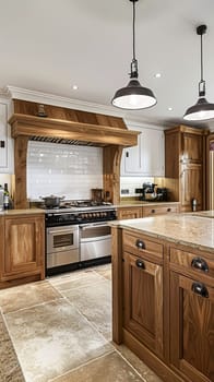 Bespoke kitchen design, country house and cottage interior design, English countryside style renovation and home decor idea