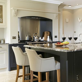 Bespoke kitchen design, country house and cottage interior design, English countryside style renovation and home decor idea