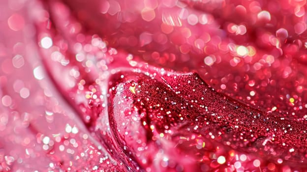 Abstract background for cosmetic products. Close-up of makeup texture, bright and sparkles beauty